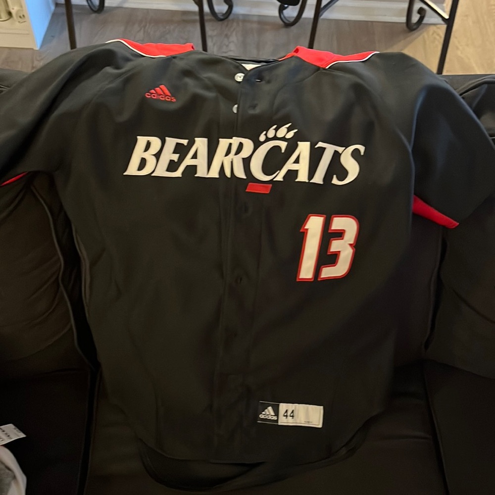 Cincinnati Bearcats Adidas baseball Jersey